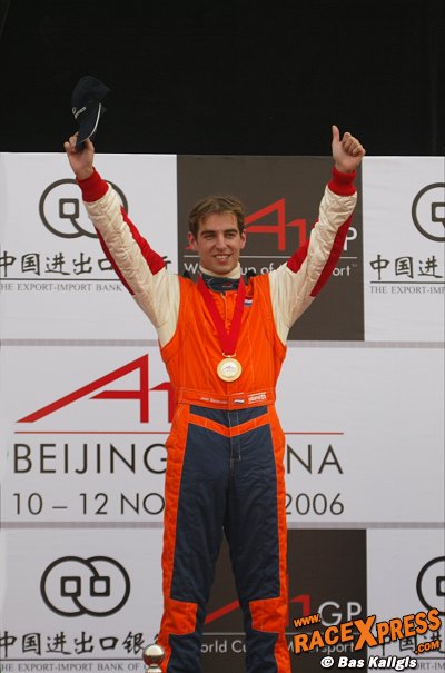 Jeroen Bleekemolen wint A1 GP sprintrace in Beijing!